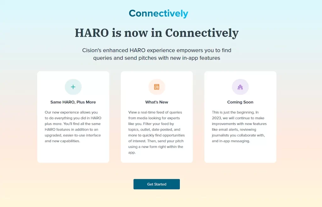 HARO is now Connectively