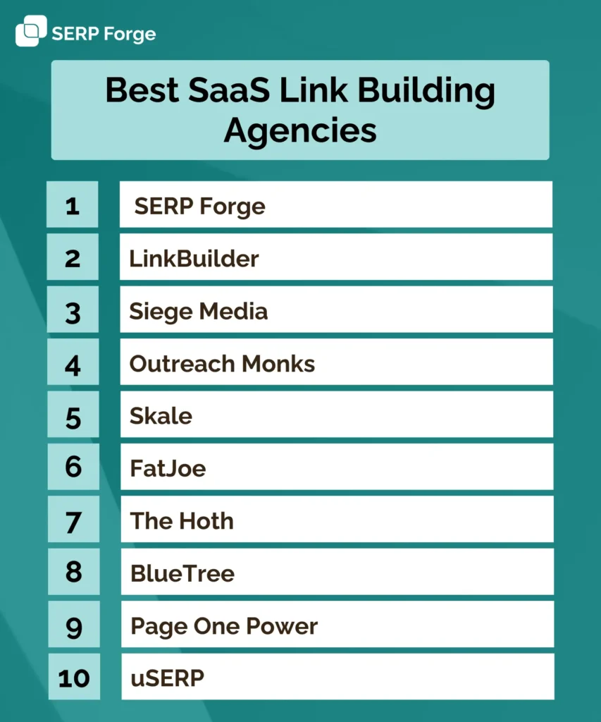 best saas link building agencies