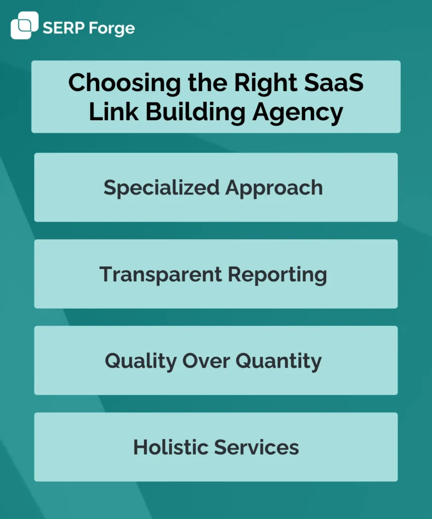 choosing right saas link building agency