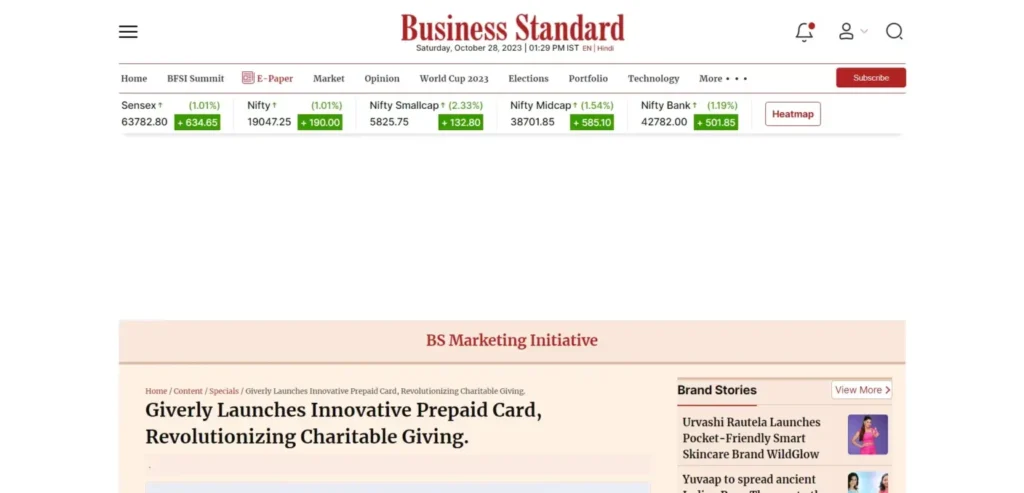 Business Standard Business Standard