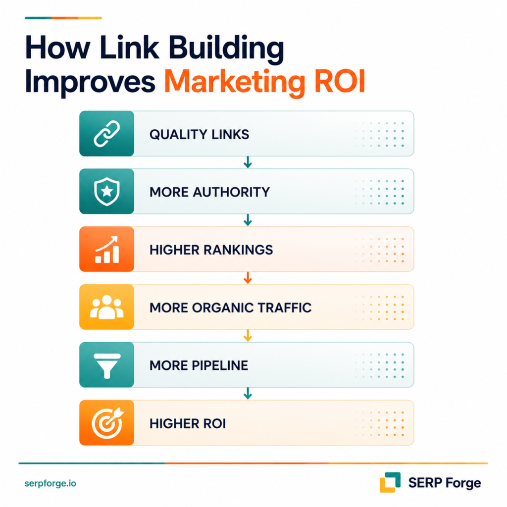 How Link Building Improves Marketing ROI 
