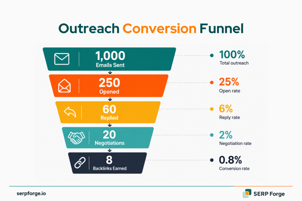 Outreach Conversion Funnel