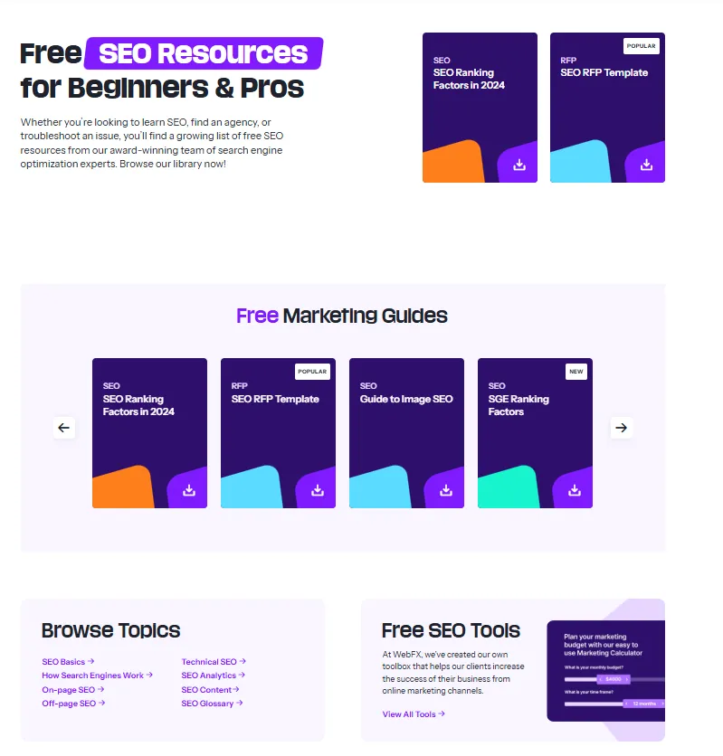 Resource page link building
