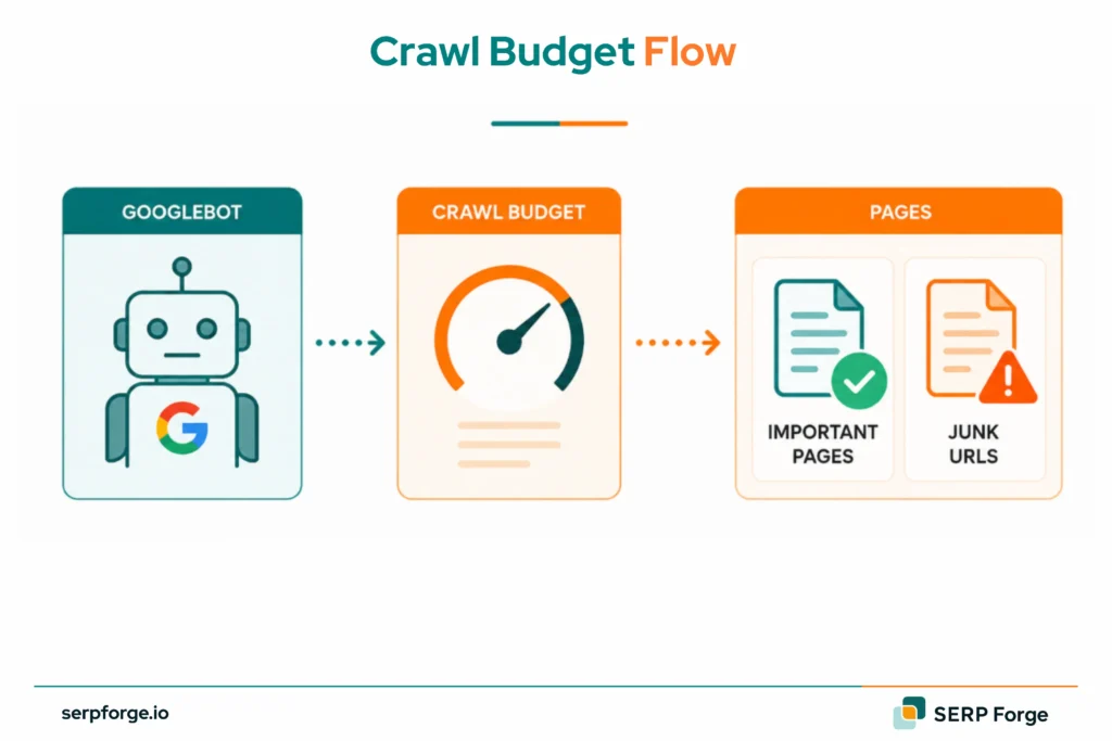 Crawl Budget Flow