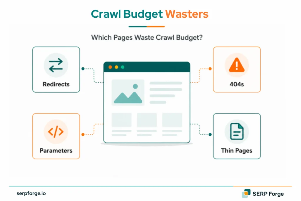 Crawl Budget Wasters