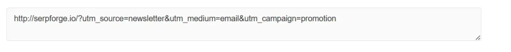 UTM parameter