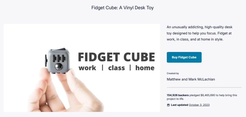 fidget cube