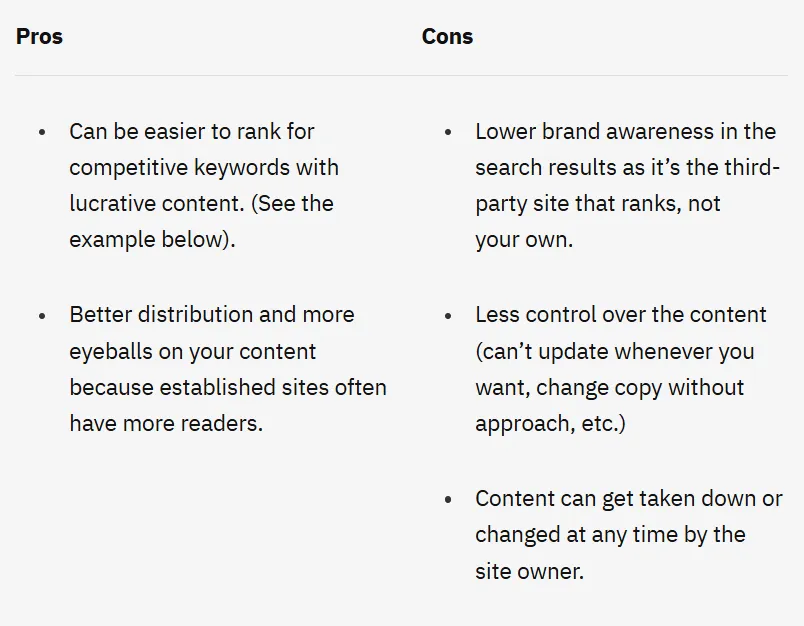 Parasite SEO Link Building
