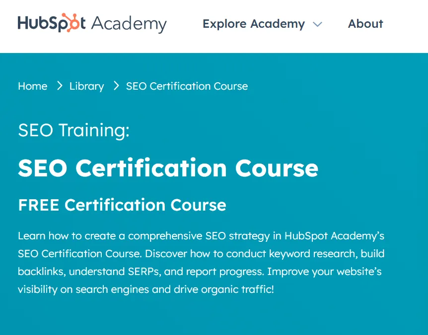 hubspot academy