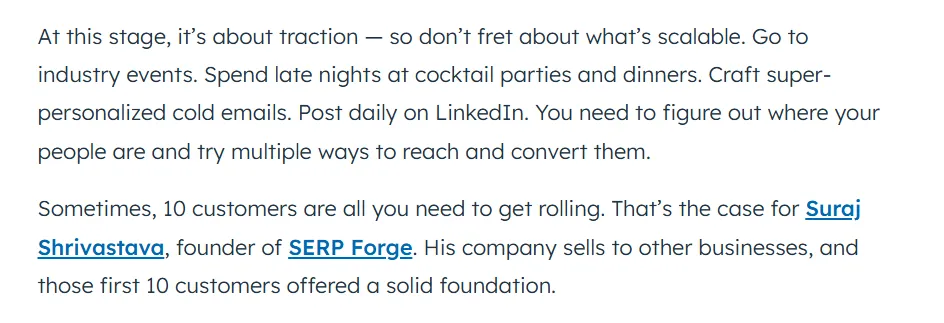 Expert roundup contributions