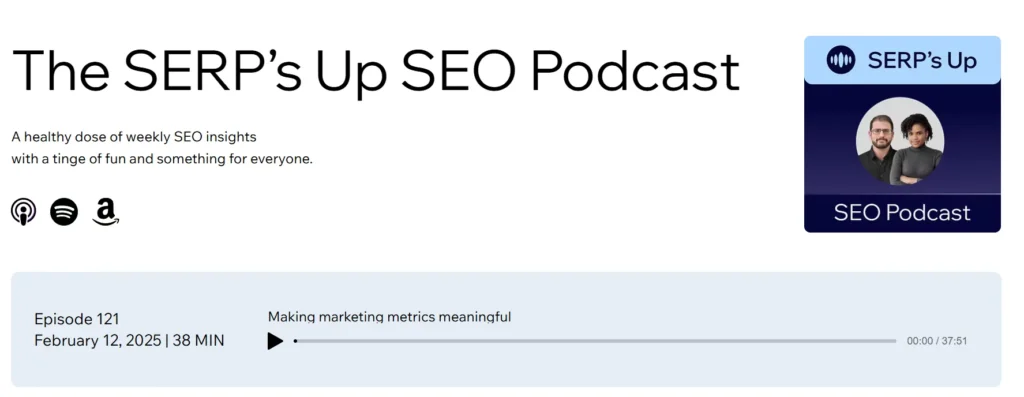 SERP’s Up Podcast SERP’s Up Podcast