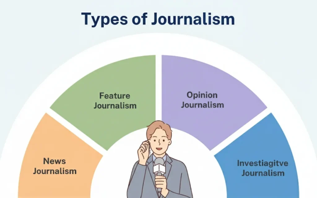 types of journalism types of journalism