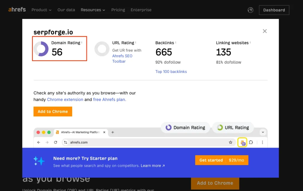 Website Authority Checker