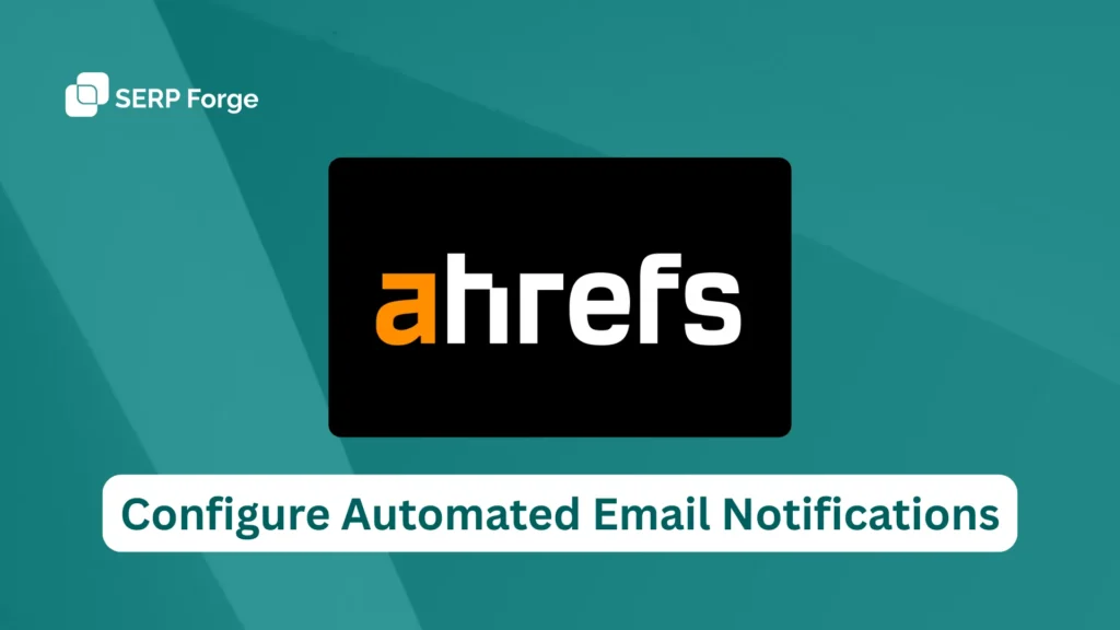Configure Automated Email Notifications