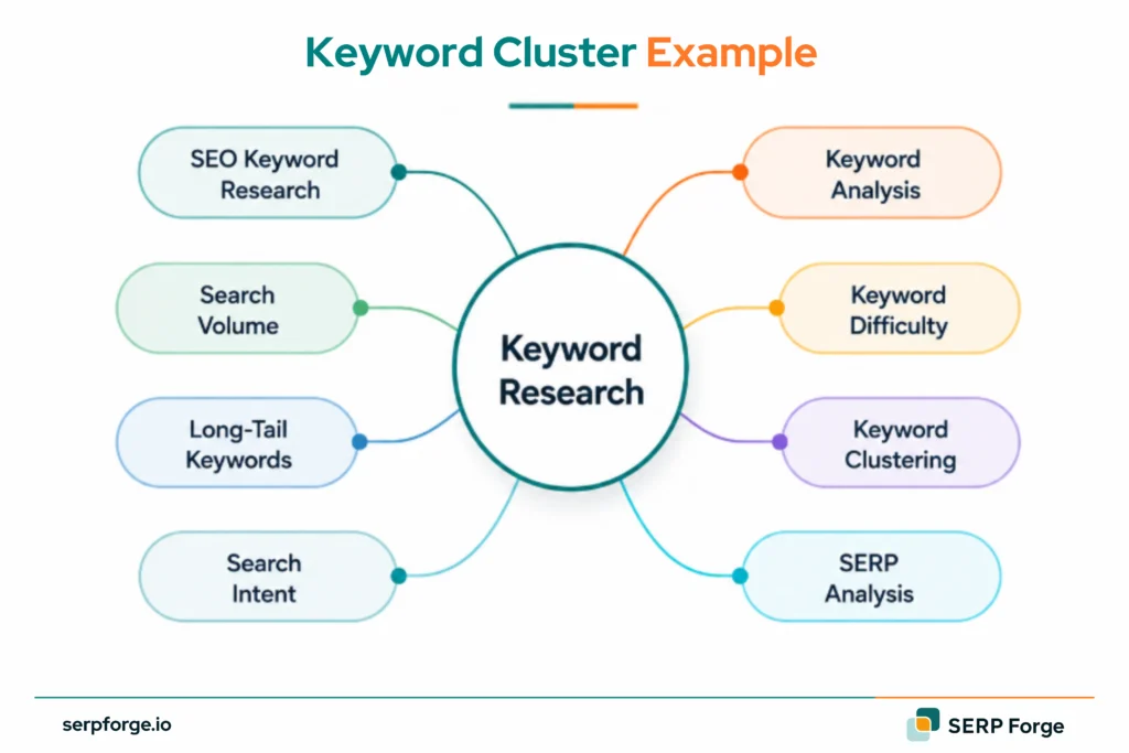 Keyword Cluster Example