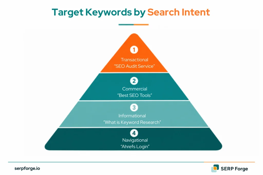 Target Keywords By Search Intent