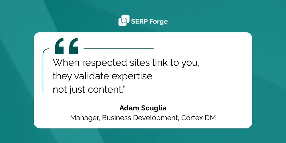 Link building comments