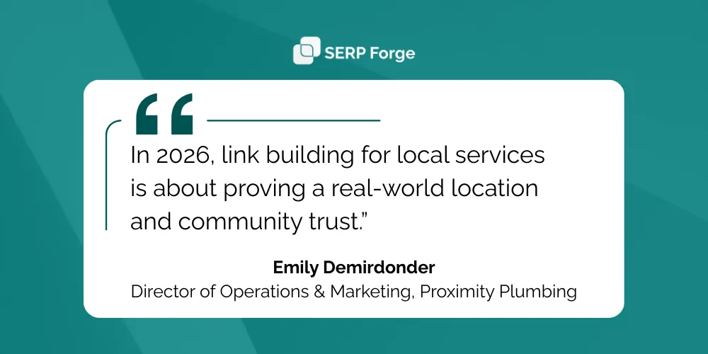 Link building comments