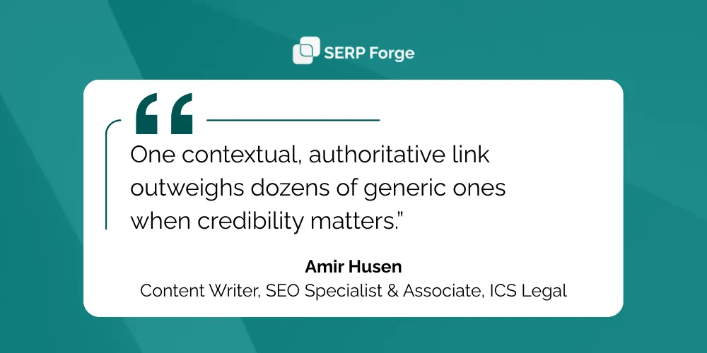 Link building comments