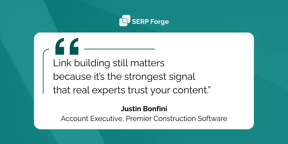 Link building comments