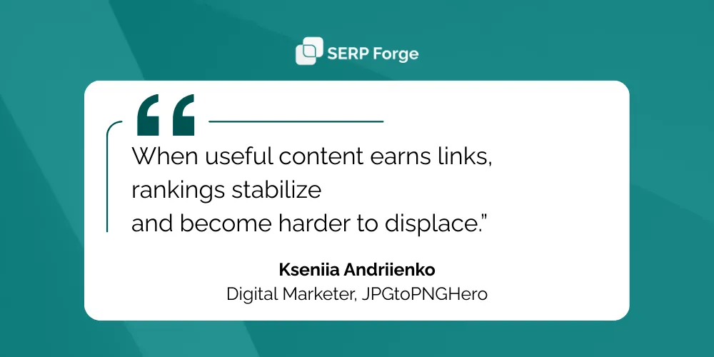 Link building comments