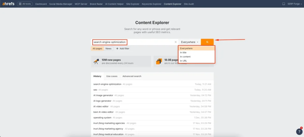 Content Explorer Content Explorer