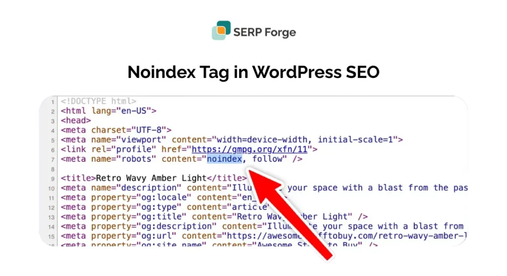 noindex strategically
