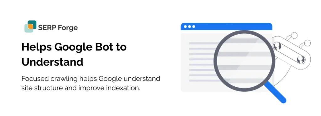Helps Google understand