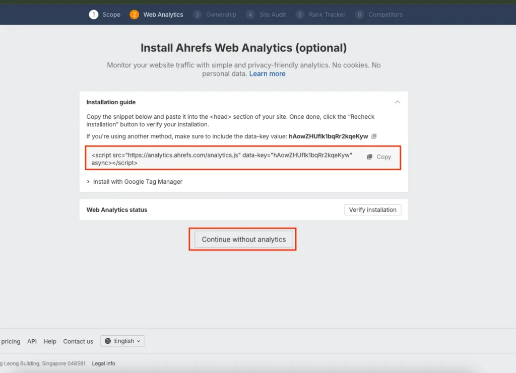 Skip Verification Skip Verification