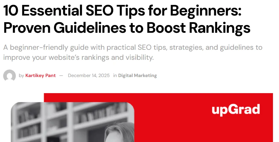 Beginner-Friendly Listicles Beginner-Friendly Listicles