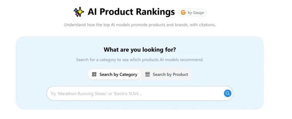 AI Product Rankings AI Product Rankings