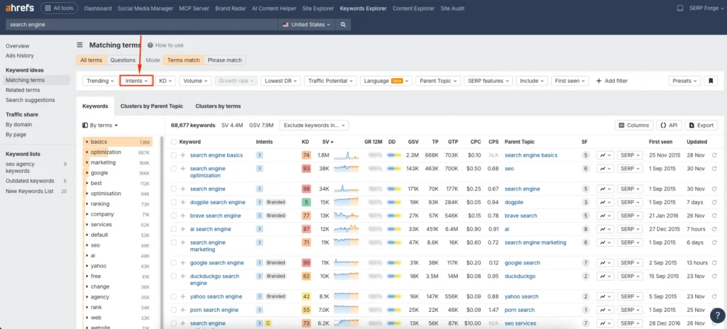 Keyword Explorer Keyword Explorer