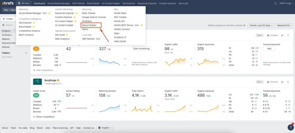 Report Builder Report Builder
