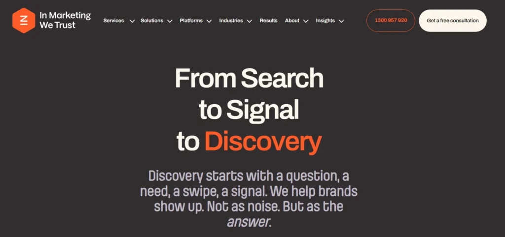 In Marketing We Trust