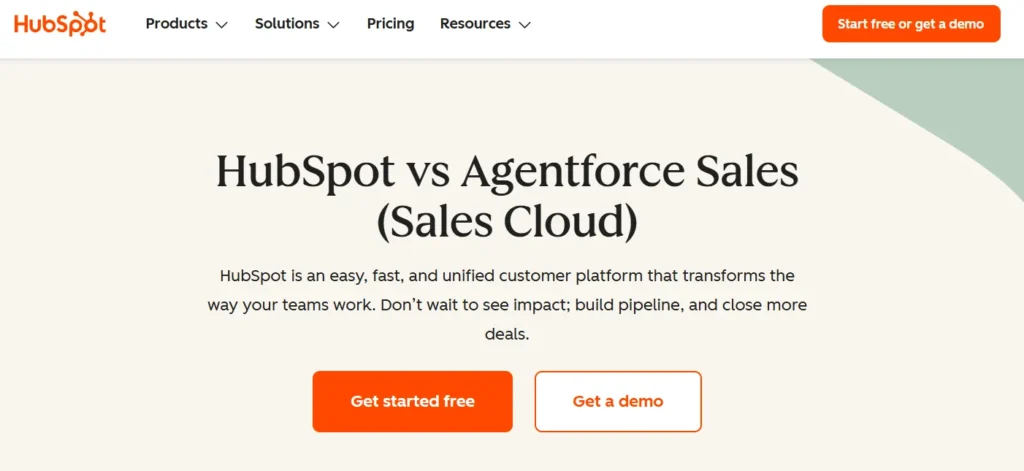 HubSpot vs Salesforce