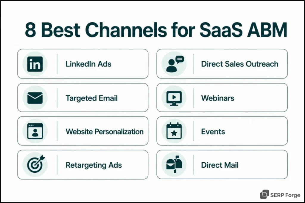 Best channel for SaaS ABM