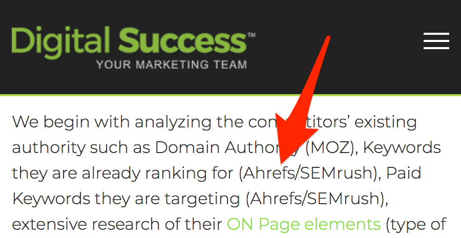 Unlinked Brand Mentions