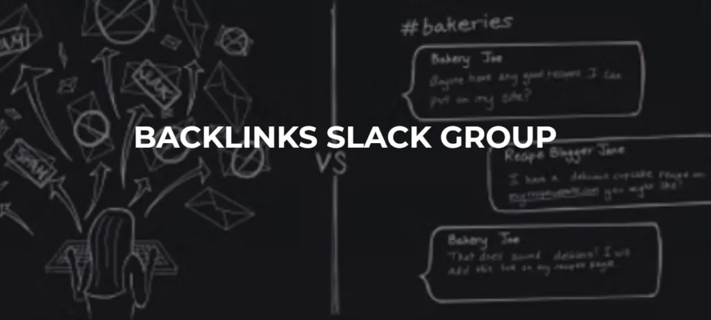 Backlinks Slack Group by Brainspin