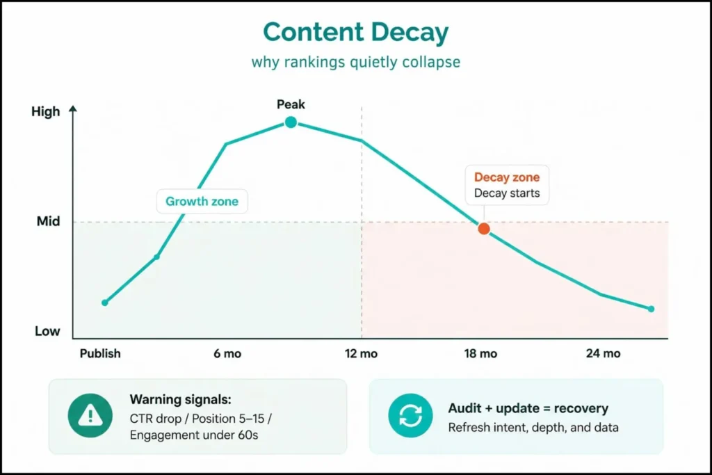 content decay
