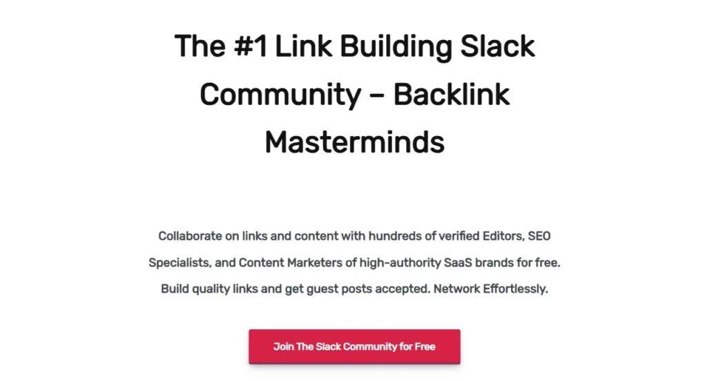 Backlink Masterminds