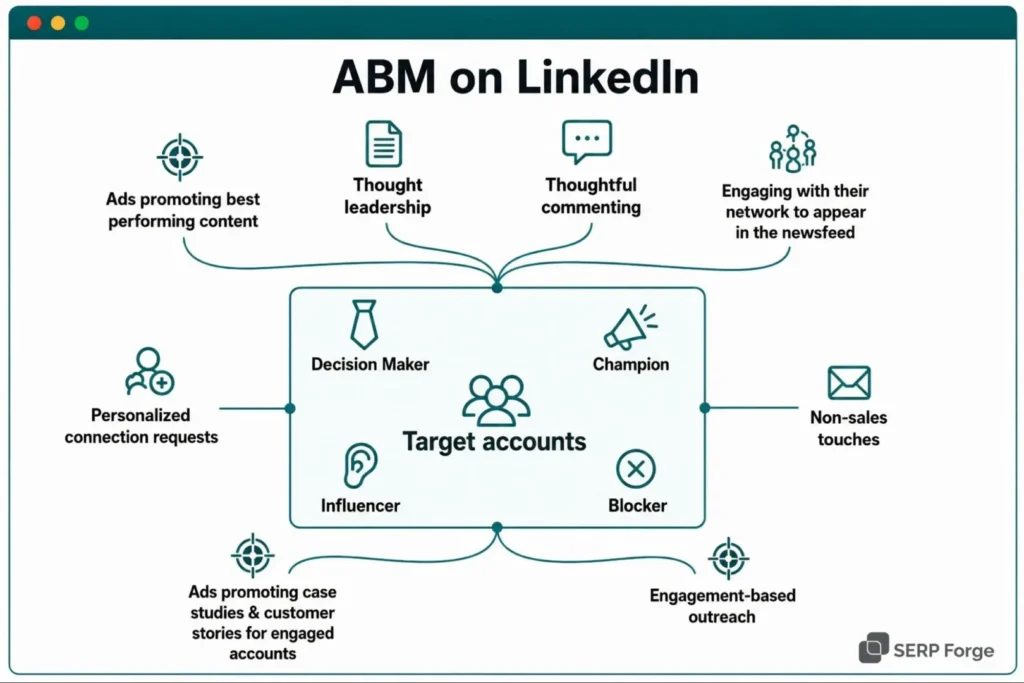 ABM on linkedin