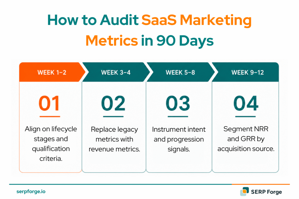 Audit SaaS Marketing Metrics
