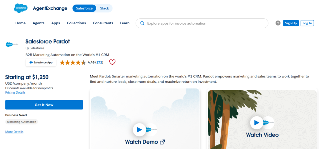 Pardot (Salesforce Marketing Cloud Account Engagement)