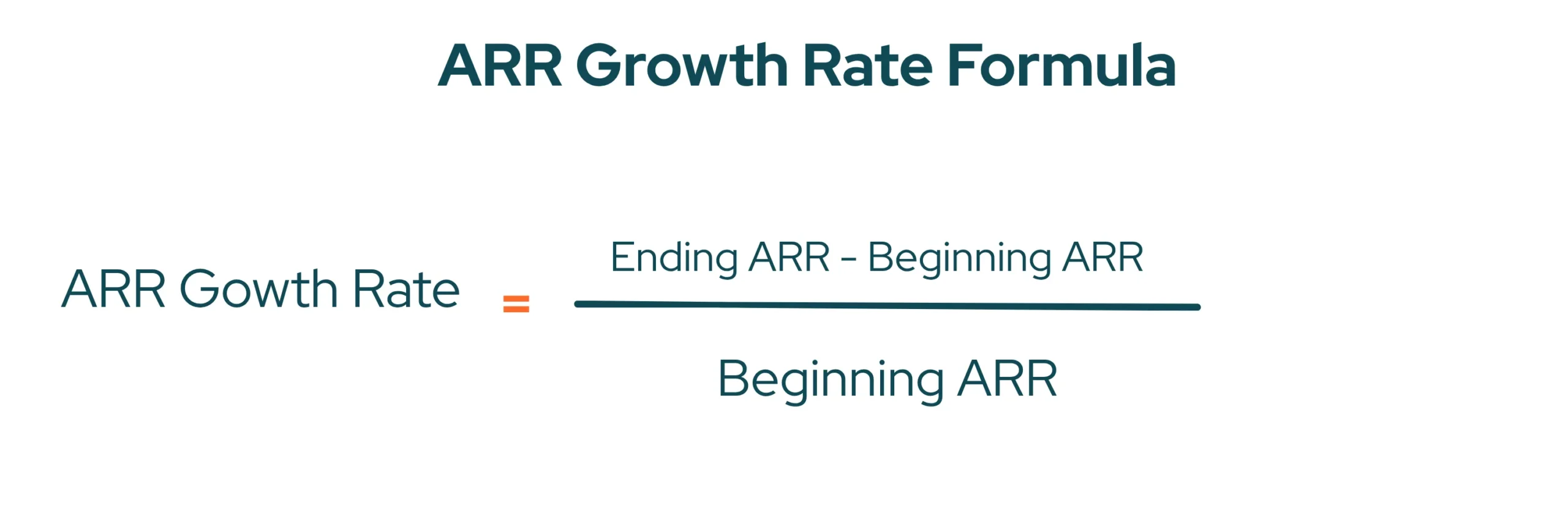ARR Growth Rate Formula