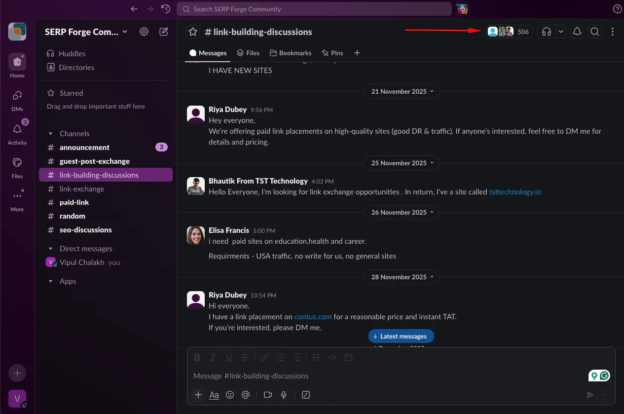 Slack Community