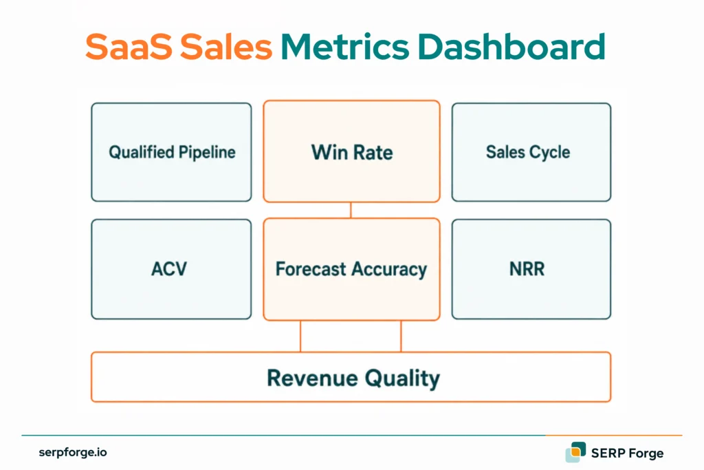 SaaS Sales Metrics Dashboard